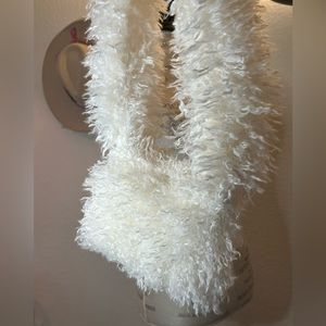 UO, Urban Outfitters, purse, Fluffy, Small, Faux Fur, NEW!